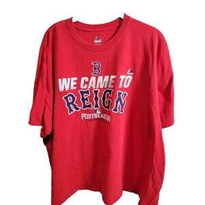 Majestic Red Boston Red Sox 2016"We Came Reign  2XL